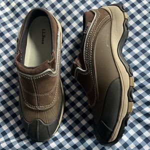 LL Bean slip on boots